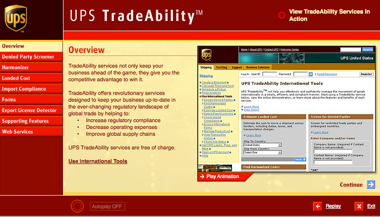UPS tradeability
