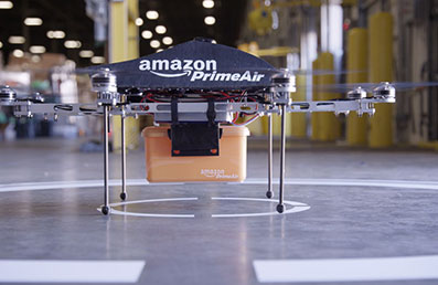 Amazon experimenta con aviones no tripulados Octocopteros, que entregarán Paquetes en 30 Minutos Primer Air 