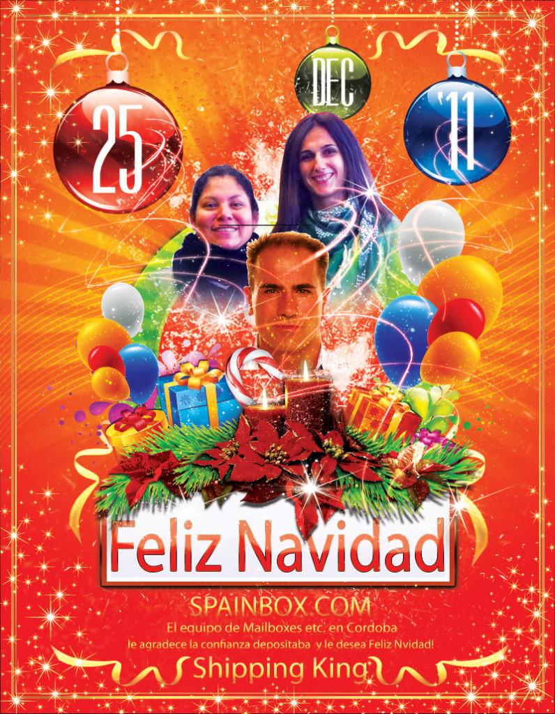 SpainBOX les desea feliz navidad y prospero año nuevo 2012